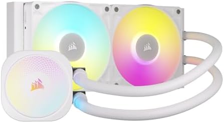 CORSAIR iCUE LINK TITAN 240 RX RGB AIO 240mm İşlemci Soğutucusu - Beyaz (CW-9061020-WW)