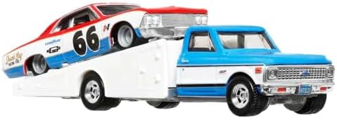 Premium Car Culture Transport FLF56-HRV40 '66 Chevelle & 72 Chevy Ramp Truck