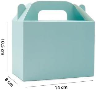 10x14 CM Karışık Renk El Geçme Hediye Kutusu (3'lü Set)