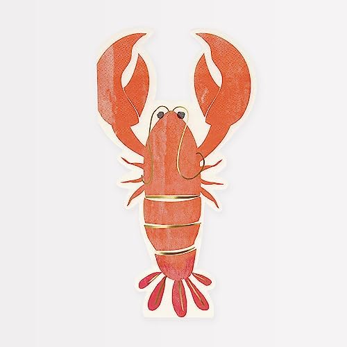 - Lobster Napkins - Istakoz Peçeteler - 16'lı