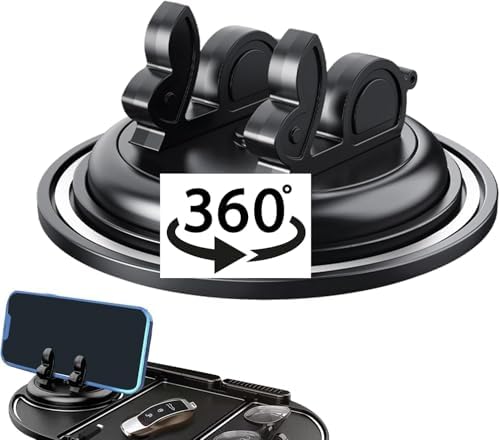 TELEFON STANDI VE TELEFON TUTUCUSU VAKUMLU 360 DERECE DÖNEBİLİR SON DERECE SAĞLAM TUTAN ARAÇ TUTUCU TELEFON STANDI STD-03