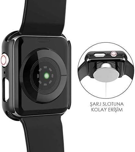 Series 9 41mm Kılıf Premium Slim WatchBand Siyah