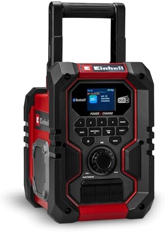 Akülü Radyo TE-CR 18 Li DAB+/FM/BT - Solo Power X- (18 V, DAB+, FM, Bluetooth, AUX, USB, otomatik istasyon arama, TFT renkli ekran, IP65)