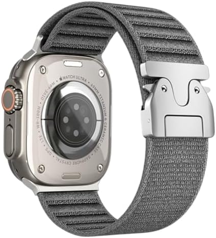 46mm Kayış, Metal Klipsli Toka, Örgü Kumaş