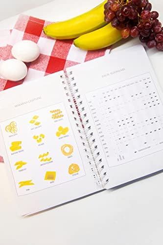 Yemek Tarif Defteri Görselli Spiralli Bej