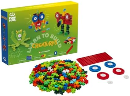 PLUS PLUS PP3907 İnşaat Oyunu, Çok Renkli, Mini