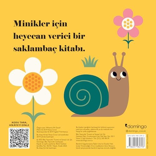 Neredeymiş Bay Ördek? ( Ciltli ): ( Dokun, Hisset, Aynaya Bak! )