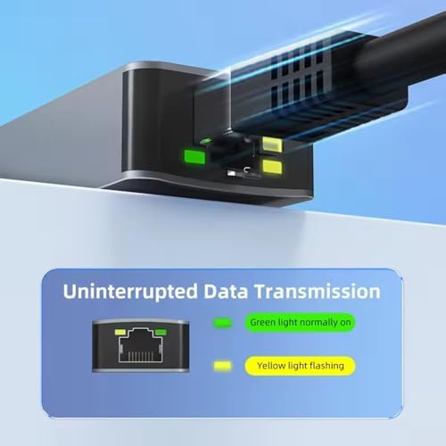 PX-4743 USB To Gigabit Ethernet, USB3.0 to 10/100/1000/2500Mbps Gigabit İnternet Çevirici, USB to Ethernet Dönüştürücü Adaptör