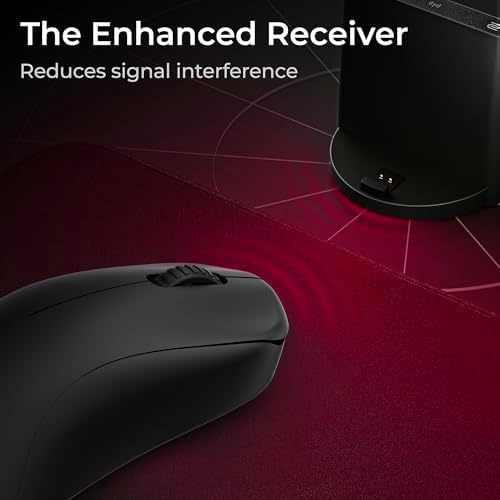 ZOWIE U2-DW Orta boy 4K Simetrik Kablosuz E-spor Oyuncu Mouse Gelişmiş Alıcı