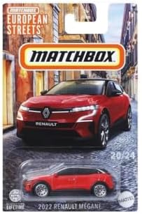 Matchbox of Europe Tekli Arabalar HVV05-2022 RENAULT MEGANE