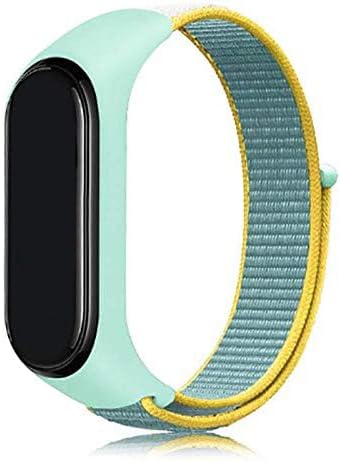 Mi Band 6 İle Uyumlu Saat Kayışı Hasır Örme Kordon Kayış No-30