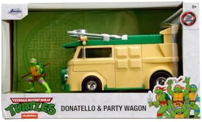 Jada 1:24 TMNT Party Wagon ve Donatello Figürü