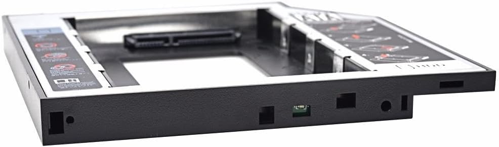 1647 9,5 mm 2,5 inç SSD HDD Sabit Disk İçin Sürücü Sata 3 (Dizüstü Bilgisayar) Sabit Sürücü Çerçevesi SSD veya SATA Diskinizi Harddisk Yuvasına Takıp, Bu Cihaz da DVD/CD okuyucusuna Takılır