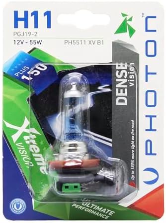 PHOTON Ampul H11 12V 55W Xtreme Vision +%150 Fazla Işık (Tekli Blister)