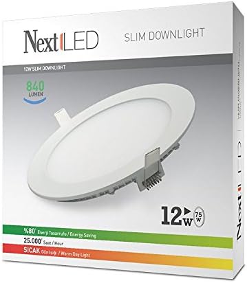 12W-Sly Gün Işığı Led Slim Ampul