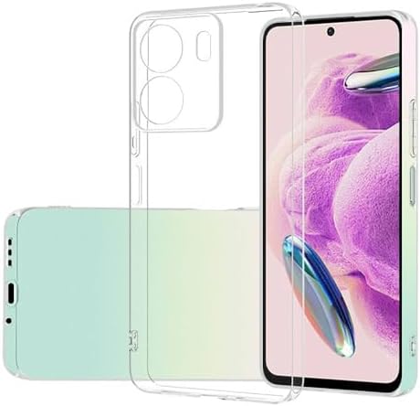 Xioami ile uyumlu C65 Kılıf Süper Silikon Kapak Renksiz