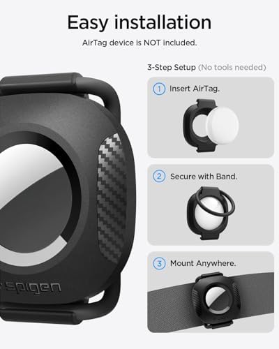 AirTag 2 / AirTag Kılıf Tag Armor 2 Evcil Dostunuz için Tasarlandı (Tasma ile Uyumlu) Pet Collar - AHP09659