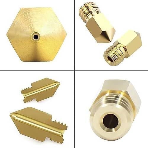 3D Yazıcı Mk8 Extruder Nozzle 0.4mm 1.75mm