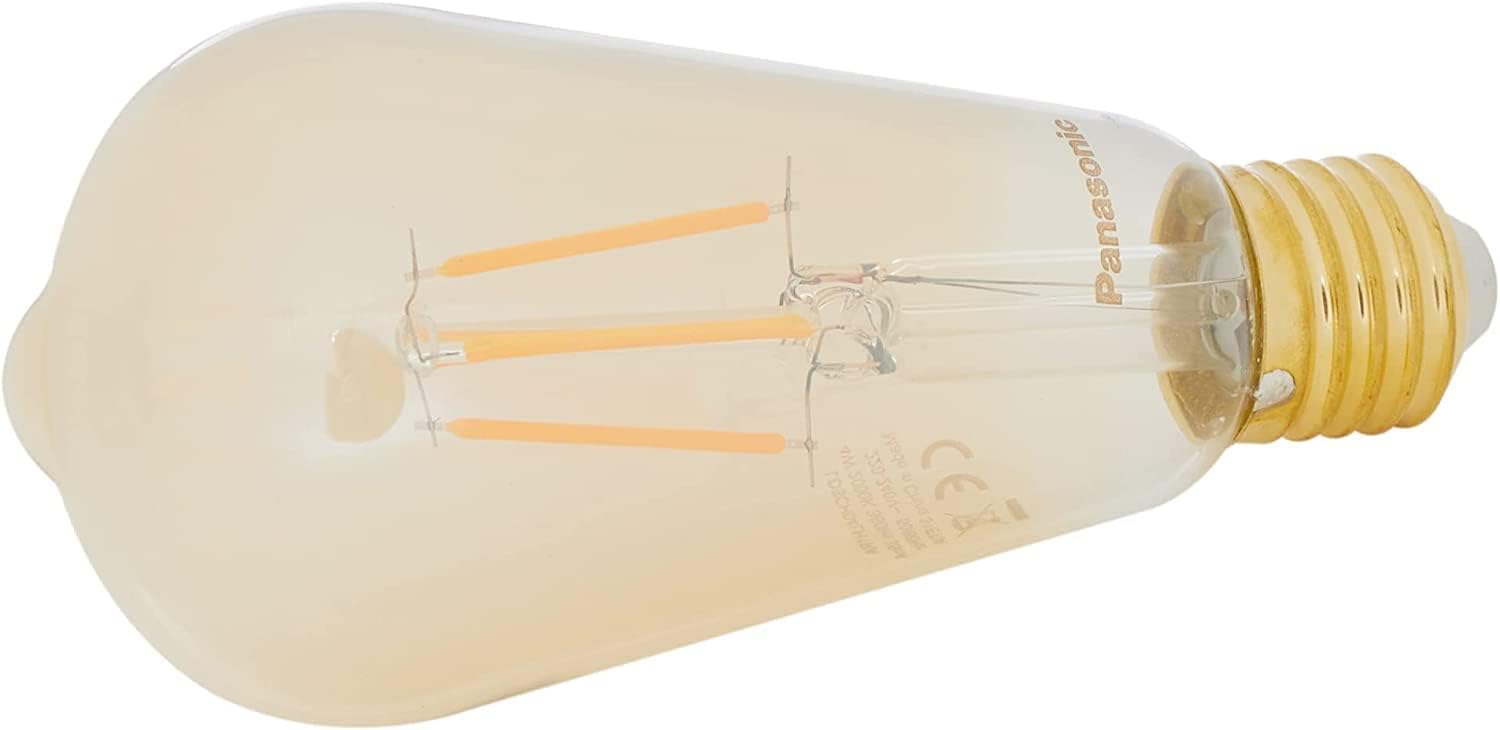 E27 FİL ST64 LAMBA, SICAK SARI IŞIK 4W 360LM 2000K GOLD