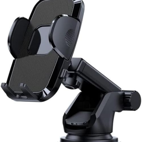 Telefon Tutucu Araç Otomatik Klipsli Araba Telefon Tutucu Ayarlanabilir Cam Ve Torpido Için Yüksek Kalite Tutucu