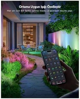 RGBICWW Dış Mekan Spot Aydınlatma - 2'li Paket