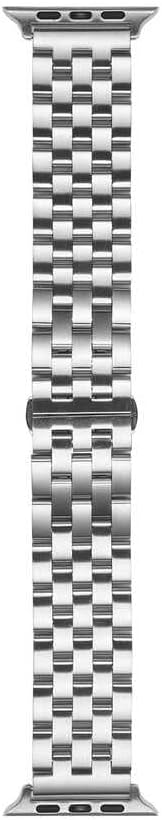 İle Uyumlu 38mm/40mm KRD-20 Metal Kordon Gümüş