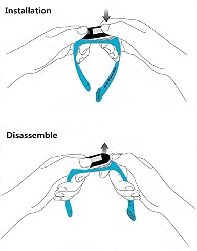 Mi Band ile uyumlu 3/4/ 5/6 ile uyumlu Saat Kayışı Mi Band 3 4 5 6 İle Uyumlu Kaliteli Termoplastik Kordon Siyah