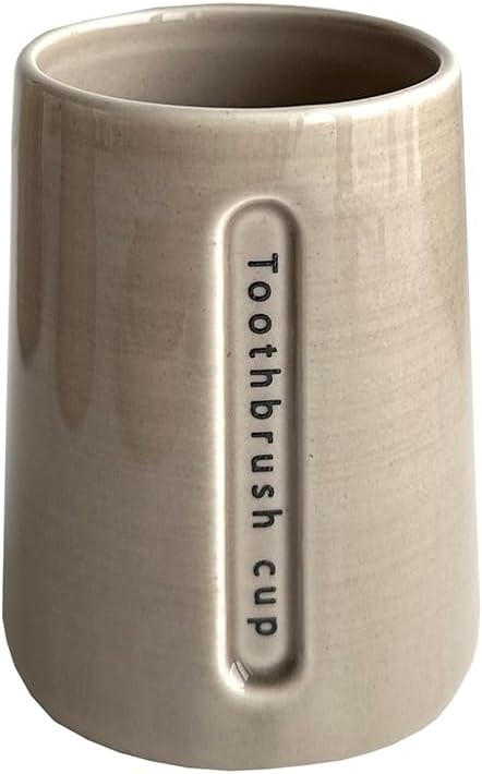 Taper Bej Diş Fırçalık D-21012