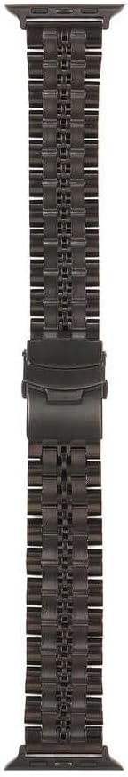 İle Uyumlu 42mm KRD-54 Metal Kordon Siyah