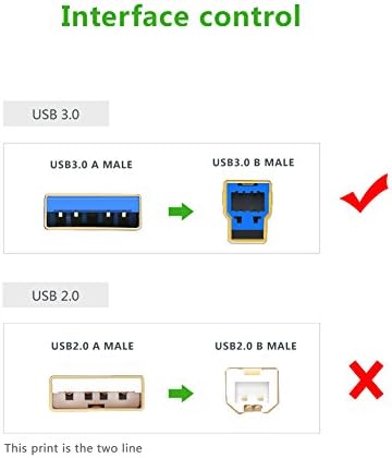 10372 2m USB A USB B fişi siyah - USB A USB B 3.0 (3.1 Gen 1), siyah