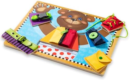 & Doug - Ahşap Temel Beceri Geliştirme Tahtası (13784)