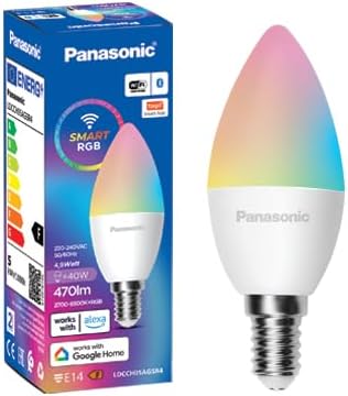 LED Akıllı Bluetooth Wi-Fi RGB E14 Lamba 4,9W