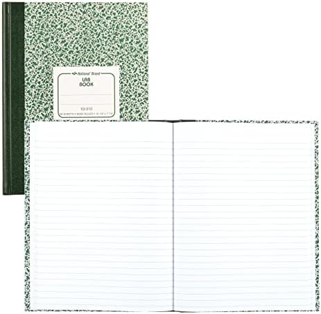 53010 Lab notebook, Legal Rule, 10 1/8 x 7 7/8, beyaz, 96 yaprak