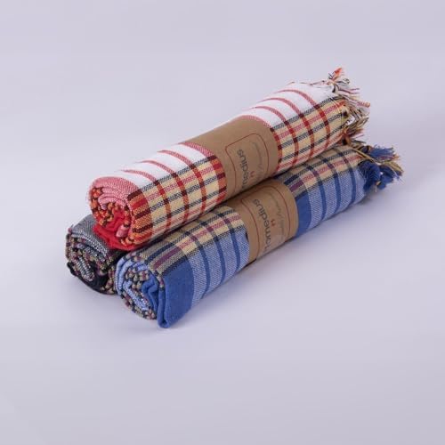 Homedius%100 Pamuk Hamam Peştemali - 80x160 cm Mavi 80x160