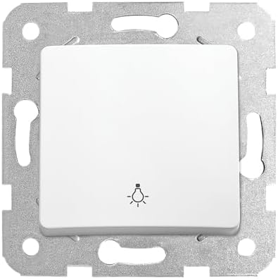 /Rollina Beyaz Light Mekanizma ve Düğme