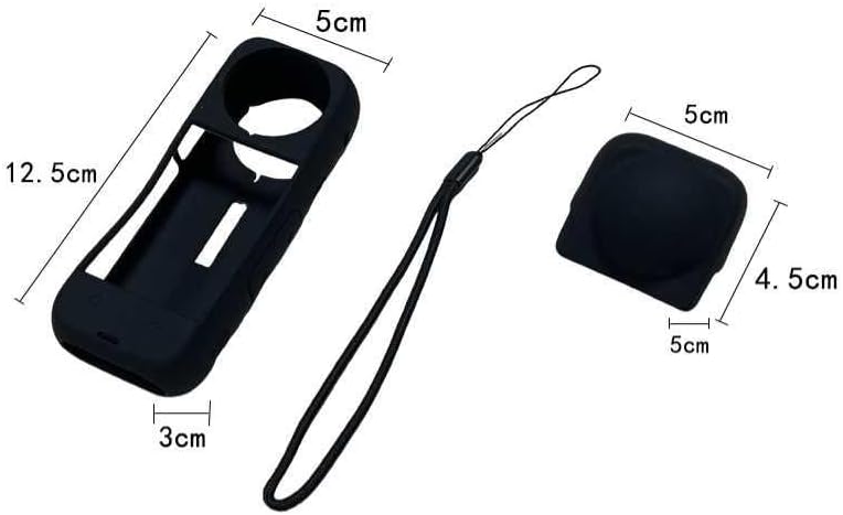 insta 360 x4 uyumlu Silikon kılıf Koruma Kılıfı soft case