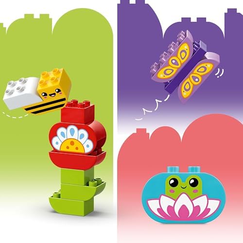 Town Yaratıcı Bahçe ve Çiçekler 10444-2 Yaş ve Üzeri Okul Öncesi Çocuklar için Eğitici ve Yaratıcı Oyuncak Yapım Seti (45 Parça)