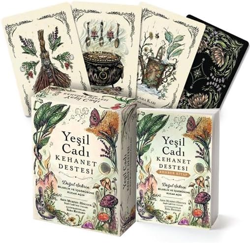Yeşil Cadı Kehanet Destesi: Doğal Sihrin Bilgelik ve İçgörüsüne Kucak Açın, 50 Kartlık Deste ve Rehber Kitap
