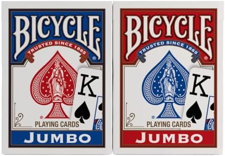 Rider Back Intl. Endeks Oyun Kartları, İkili Paket, Kırmızı & Mavi