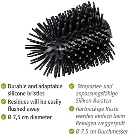 Yedek Silecek Lastiği, Silikon, Siyah, 7,5x7,5x9,3 cm