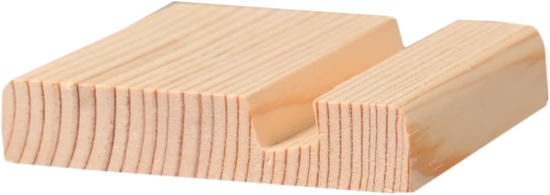 Ahşap Telefon Tutacağı Telefon Standı Telefon Tutucu Telefon Giren Kanal Aralığı 11 milim