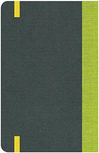 08 Esnek Notebook, 9X14 A.Yeşil Şerit, Çizgisiz 192 Sayfa 85Gr