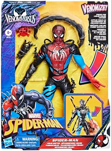 Spider-Man VenomVersus Spider-Man Shifter Aksesuarlı Aksiyon Figürü