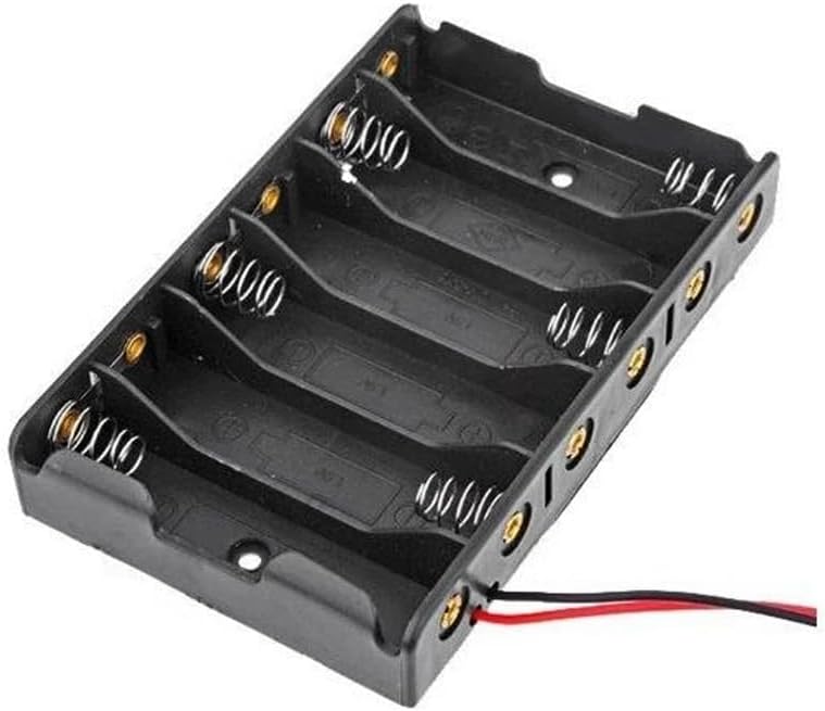 Yan Yana 6 lı AA Pil Yuvası