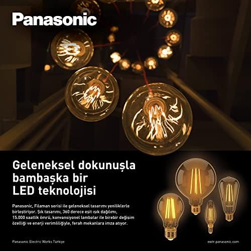 E14 FİL LAMBA, SARI IŞIK 4W 360LM 2000K GOLD