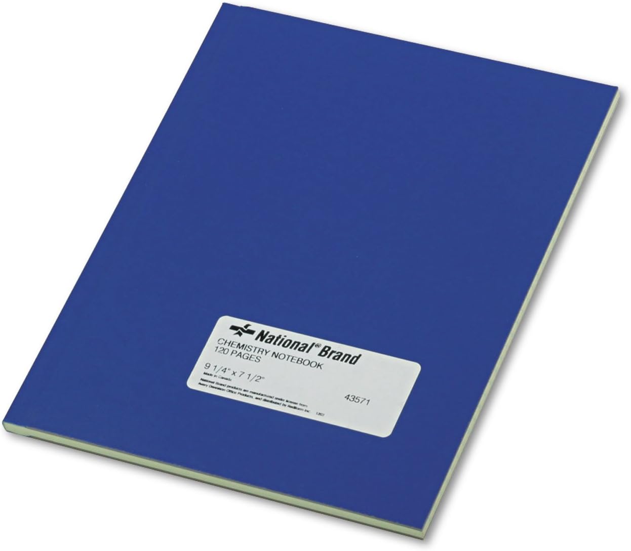 Kimya Defteri, Dar Çizgi, Mavi Kapak, 23,5 cm x 19 cm, 60 Numaralı Sayfa (43571)