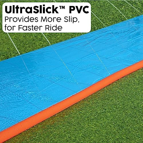 H20GO Su Kaydırağı, 4,88 m Şişirilebilir dahili fıskiyeli