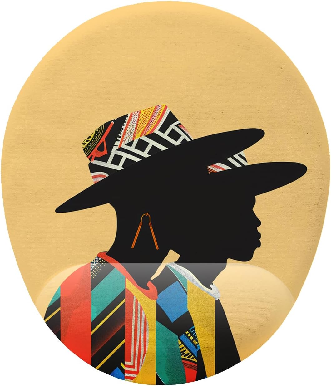 African People Bilek Destekli Mouse Pad