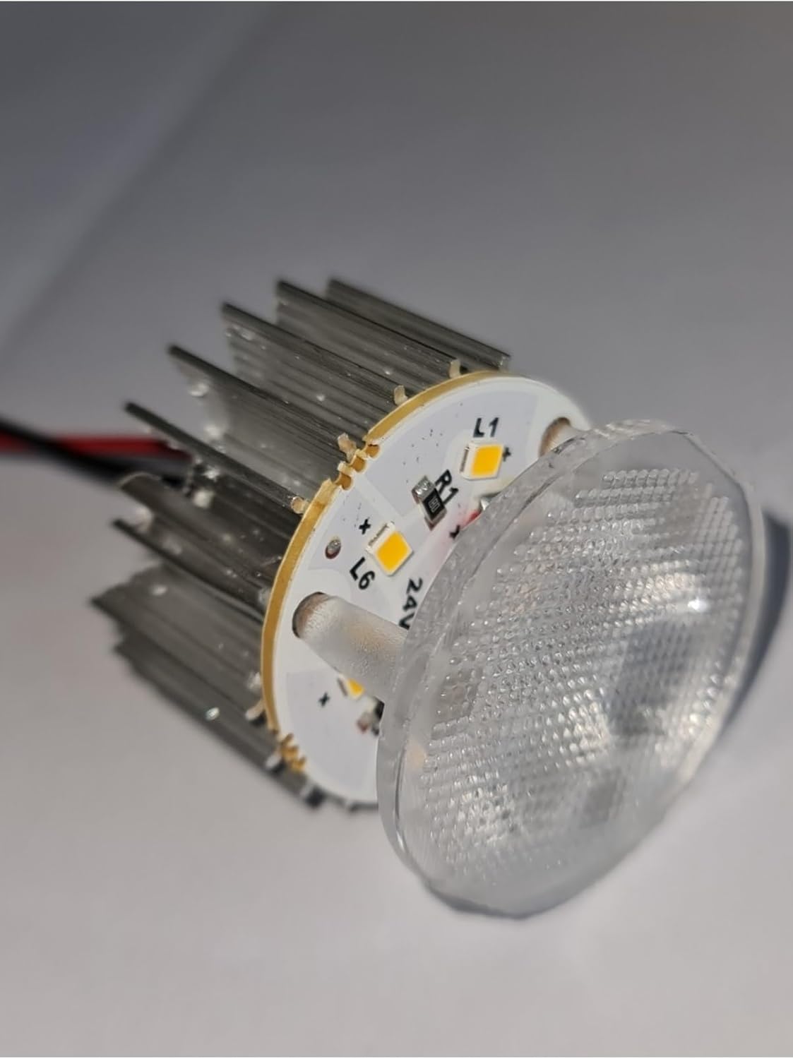 10'lu Paket Dekoratif Yuvarlak Tente Içi (KASASIZ) Led Armatür 12v Gün Işığı 3000k