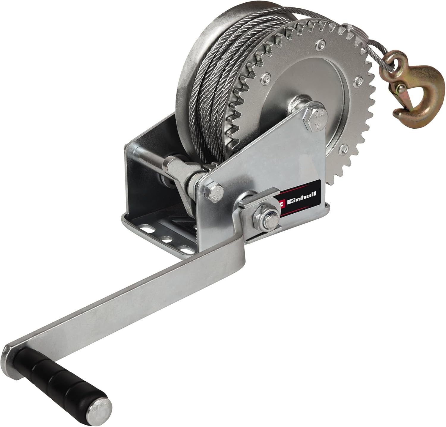 El Vinci TC-WI 800 (maks. taşıma kapasitesi 800 kg, 20 metre uzunluğunda bükülmez çelik halat, geri dönüş kilidi, yumuşak tutma sapı, emniyet kapaklı güvenlik yük kancası dahil) - 2260170